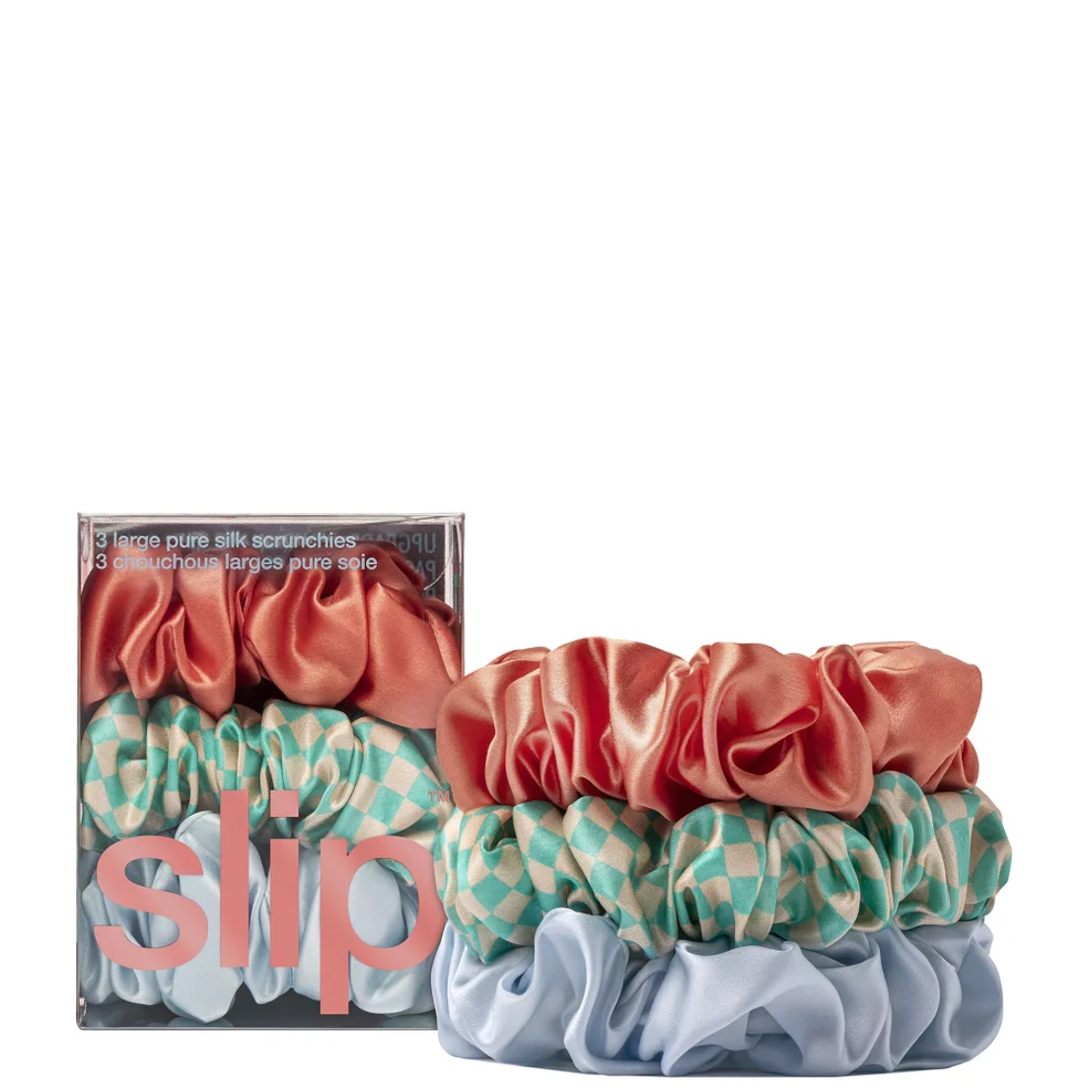 Slip Pure Silk Large Scrunchies - Sea Mist Afbeelding 1
