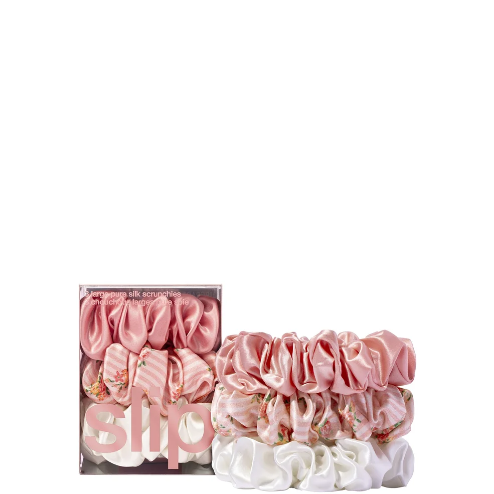 Slip Pure Silk Large Scrunchies - Petal Afbeelding 1