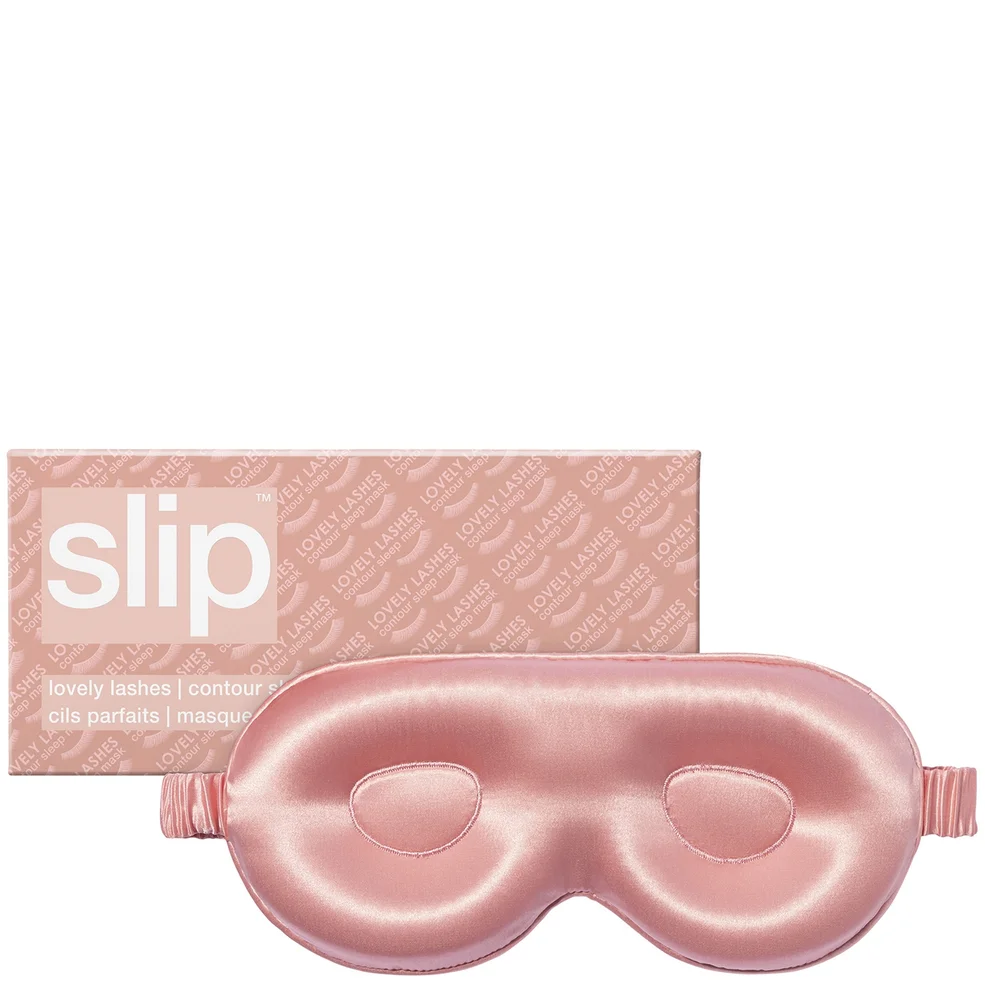 Slip Silk Contour Sleep Mask - Rose Afbeelding 1