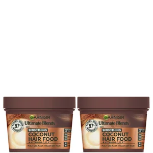 Garnier Ultimate Blends Coconut 3-in-1 Frizzy Hair Mask Duo - undefined undefined