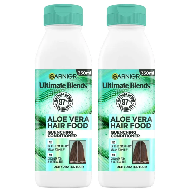 Garnier Ultimate Blends Aloe Vera 3-in-1 Plumping Hair Mask Duo
