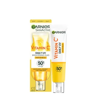Garnier Vitamine C Daily UV Verhelderend Fluid Onzichtbare SPF 50+ 40 ml - undefined undefined