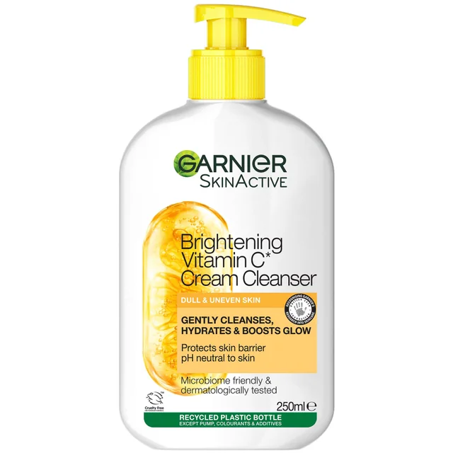 Garnier Skin Active Vitamine C Verhelderende Crèmecleanser 250 ml