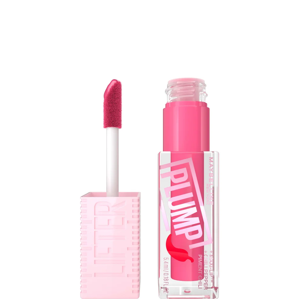 Maybelline Lifter Gloss Plumping Lipgloss Langhoudende Hydratatieformule met Hyaluronzuur en Chilipeper (Verschillende Tinten) Afbeelding 1