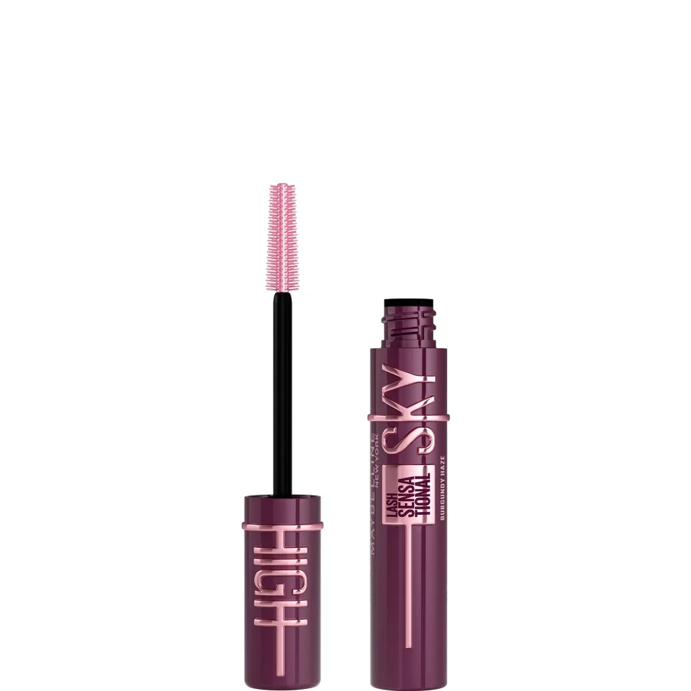 Maybelline Lash Sensational Sky High Volumizing and Thickening Eyelash Lengthening Mascara - Burgundy Haze Afbeelding 1