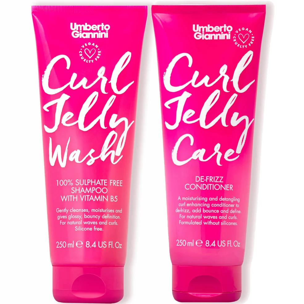 Umberto Giannini Curl Jelly Shampoo and Conditioner Duo Afbeelding 1