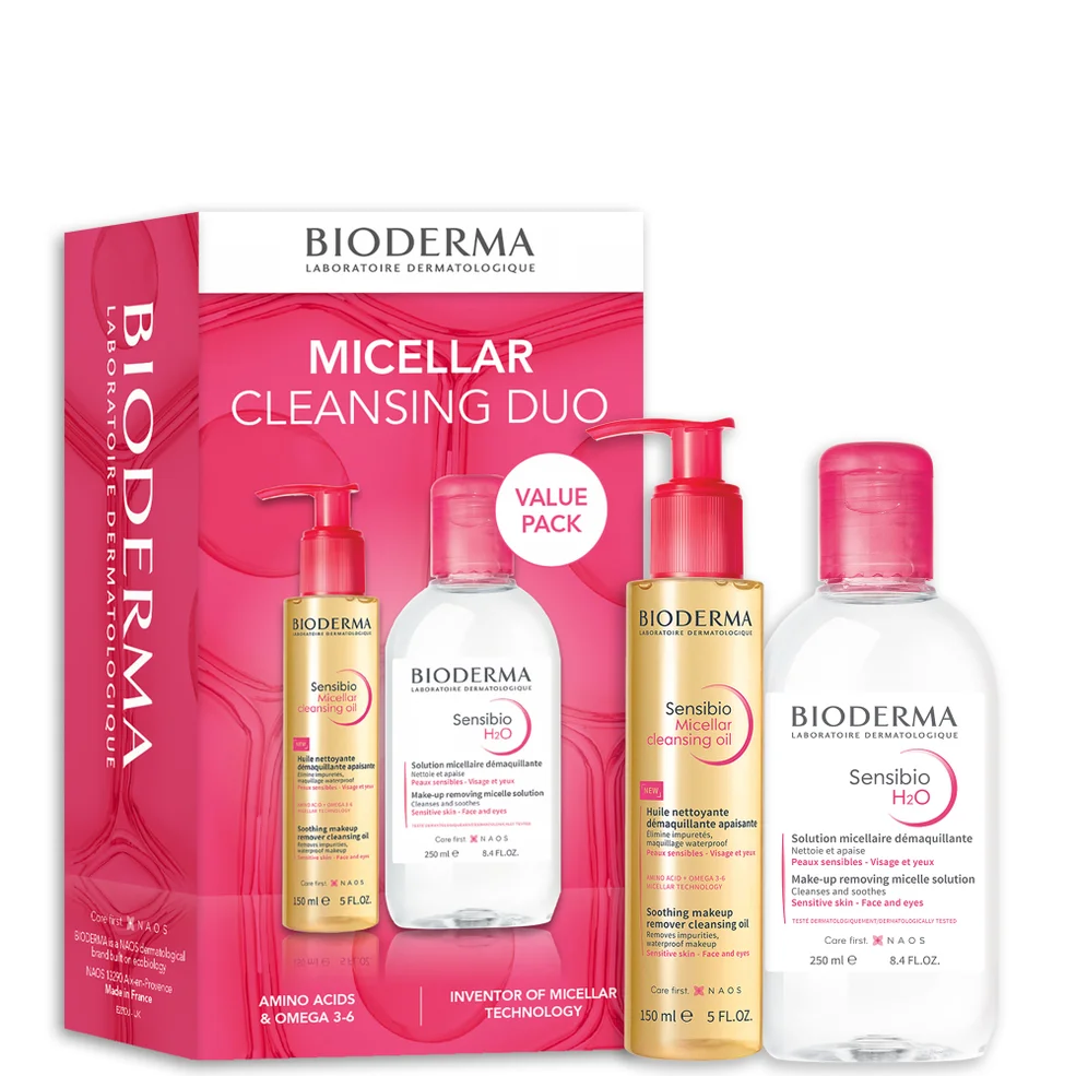 Bioderma Exclusive Sensibio Reinigingsolie en H2O Duo Afbeelding 1