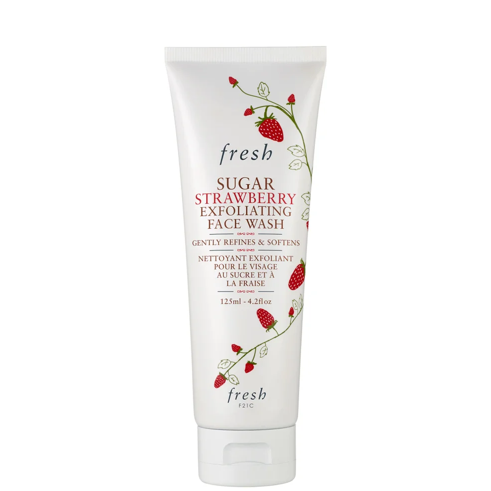 Fresh Sugar Strawberry Exfoliant Face Wash 125ml Afbeelding 1