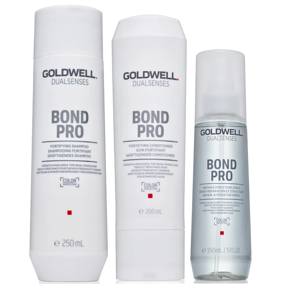 Goldwell Dualsenses BondPro+ Hair Bond Boosting Trio Afbeelding 1