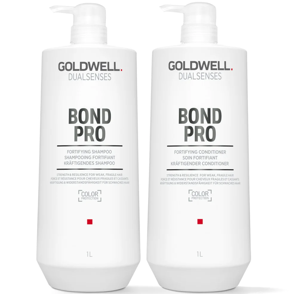 Goldwell Dualsenses BondPro+ Shampoo and Conditioner 1L Duo Afbeelding 1