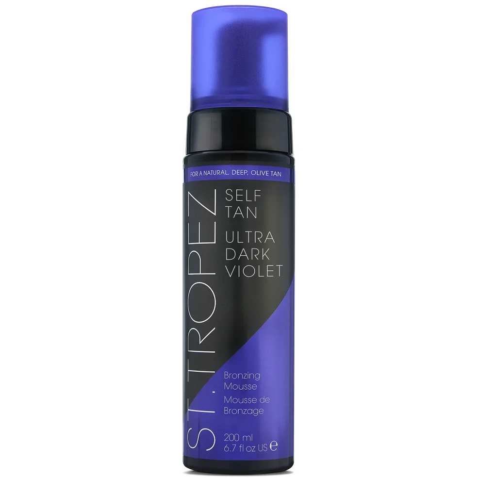 St. Tropez Ultra Dark Violet Bronzing Mousse Self Tan 200ml Afbeelding 1
