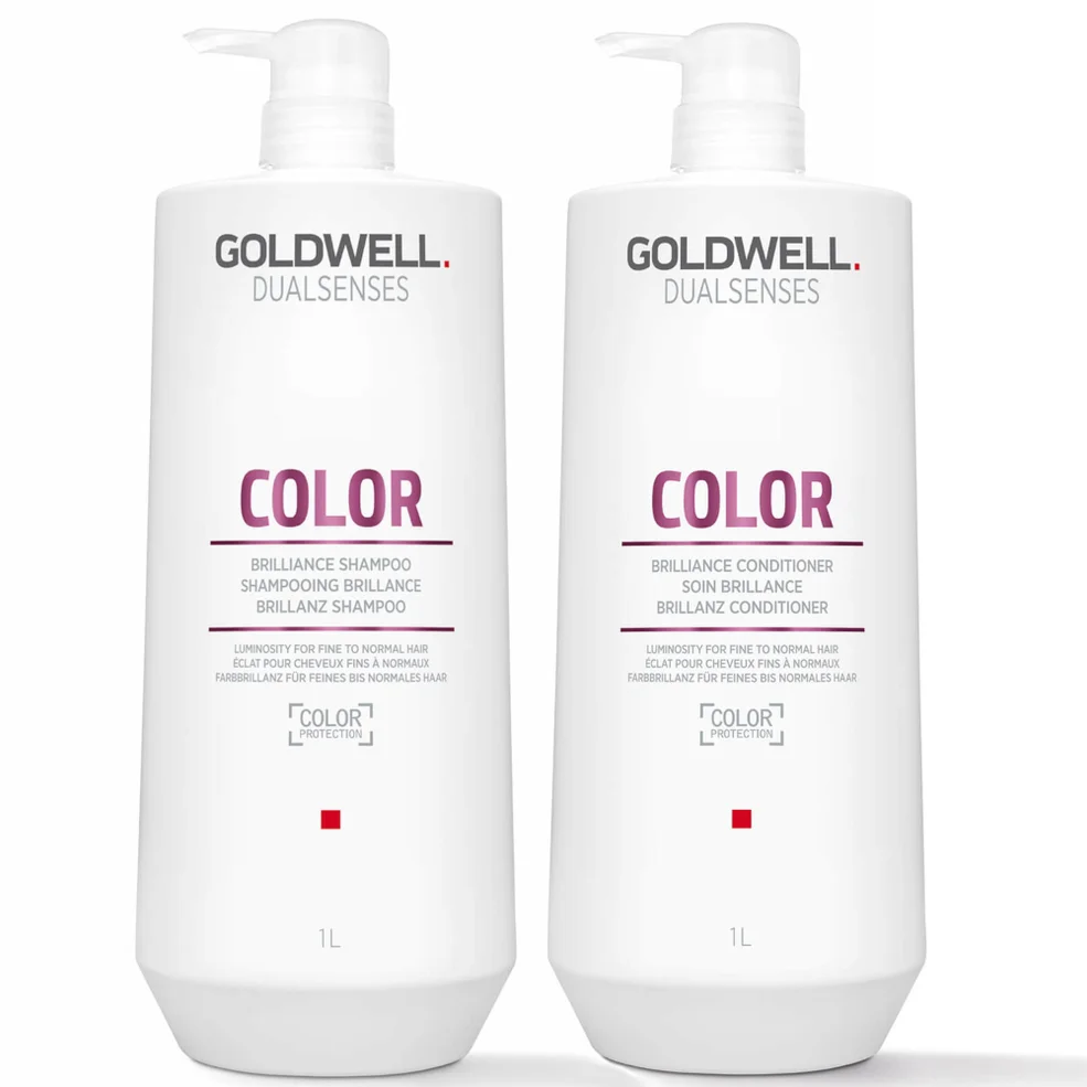Goldwell Dualsenses Color Brilliance Shampoo and Conditioner 1L Duo Afbeelding 1
