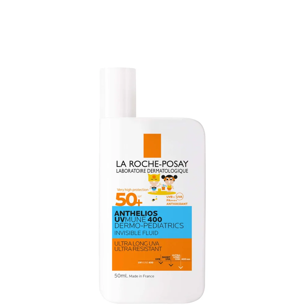 La Roche-Posay Anthelios UVMune 400 Dermo-Pediatrics voor Kinderen Ultra Light Onzichtbare Fluid SPF 50+ 50 ml Afbeelding 1