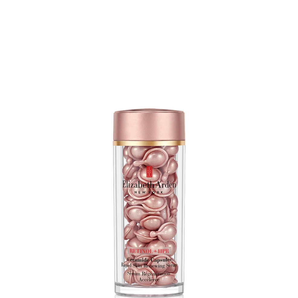 Elizabeth Arden Retinol + HPR Ceramide Capsules Rapid Skin Renewing Serum 60 Capsules Afbeelding 1