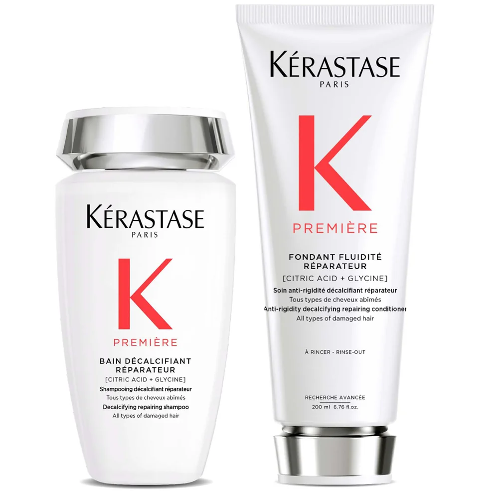 Kérastase Première Decalcifying Repairing Shampoo and Conditioner Duo for Damaged Hair with Pure Citric Acid and Glycine Afbeelding 1