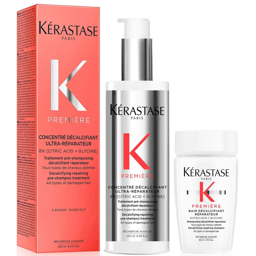 Kérastase Première Decalcifying Pre-Shampoo with Travel Size Shampoo for Damaged Hair with Pure Citric Acid Afbeelding 1