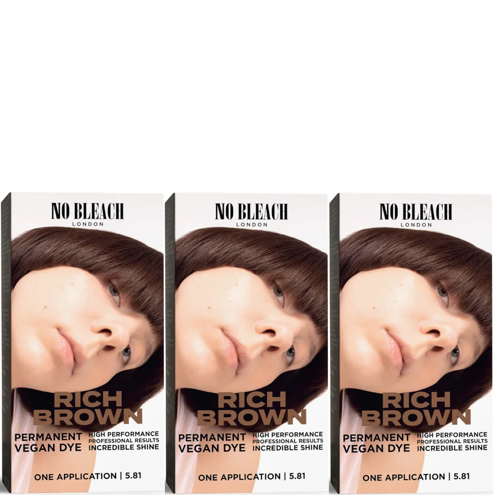 BLEACH LONDON Rich Brown Permanent Kit Trio Afbeelding 1
