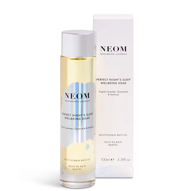 NEOM Perfect Night’s Sleep Wellbeing Soak Multi-Vitamin Badolie 100 ml