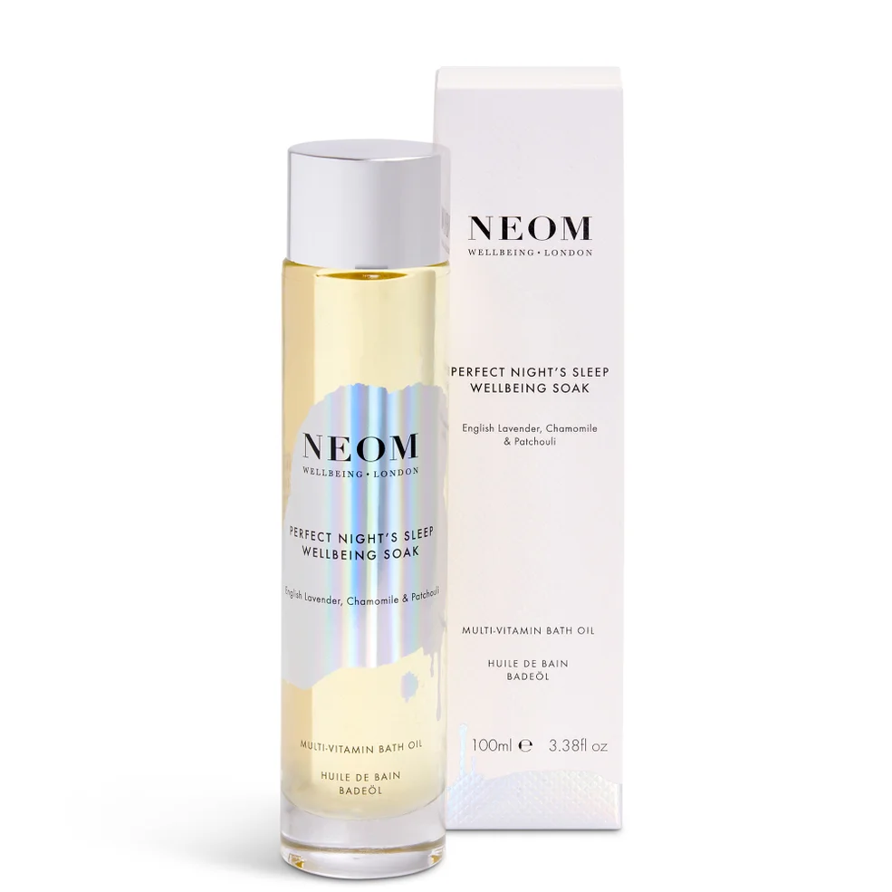 NEOM Perfect Night’s Sleep Wellbeing Soak Multi-Vitamin Badolie 100 ml Afbeelding 1