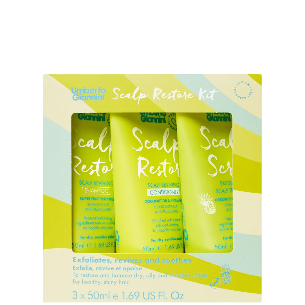 Umberto Giannini Startset voor de Hoofdhuid 3 x 50 ml Afbeelding 1