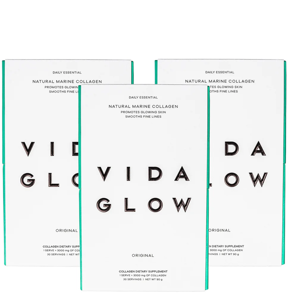 Vida Glow Natural Marine Collagen 3 Month Supply Afbeelding 1