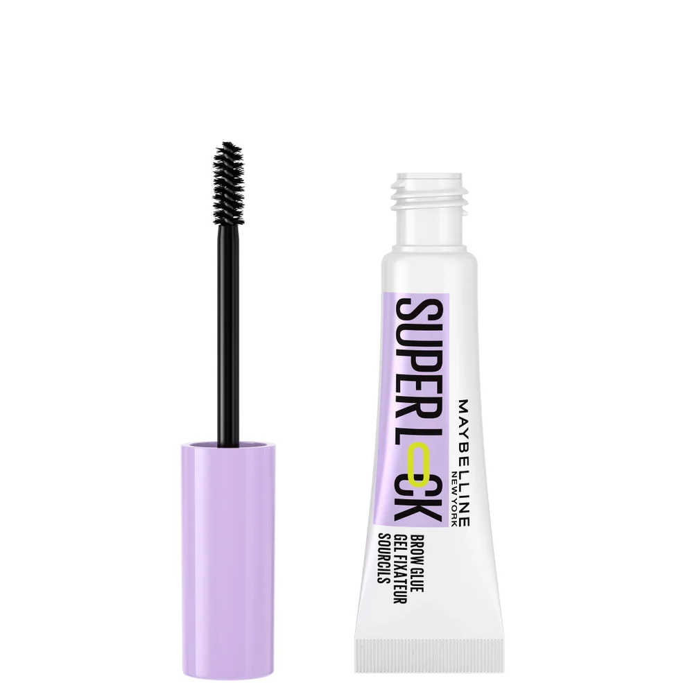 Maybelline Superlock Brow Glue Zweetbestendig, Langhoudend, 24H 8ml - Transparant Afbeelding 1