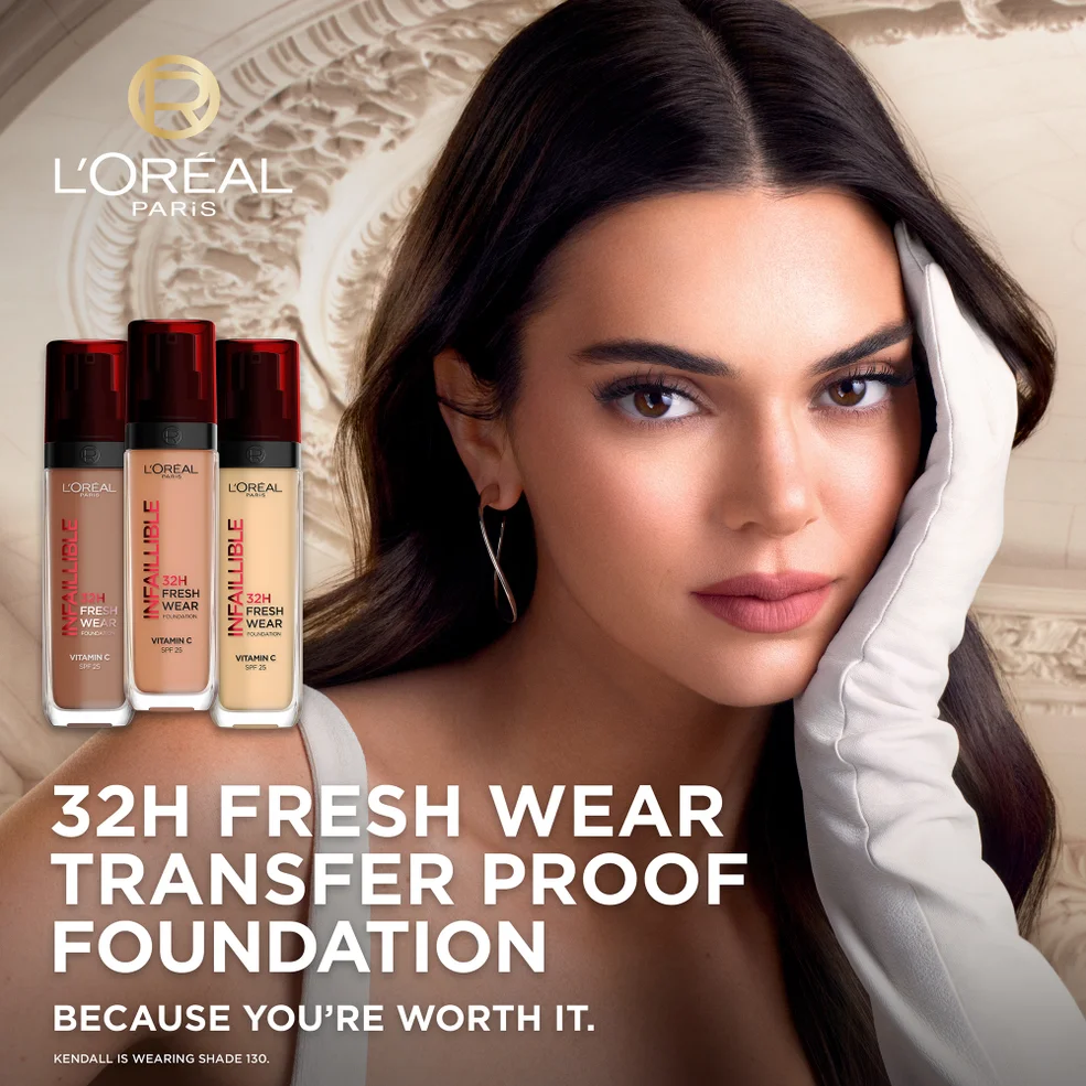 L'Oréal Paris Infallible 32hr Freshwear Vloeibare Foundation (Verschillende Tinten) Afbeelding 1