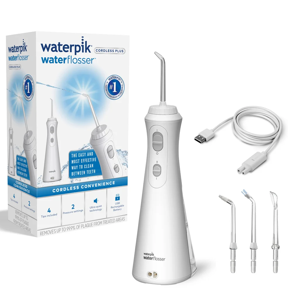 Waterpik Cordless Plus Cordless Water Flosser 490 White Afbeelding 1