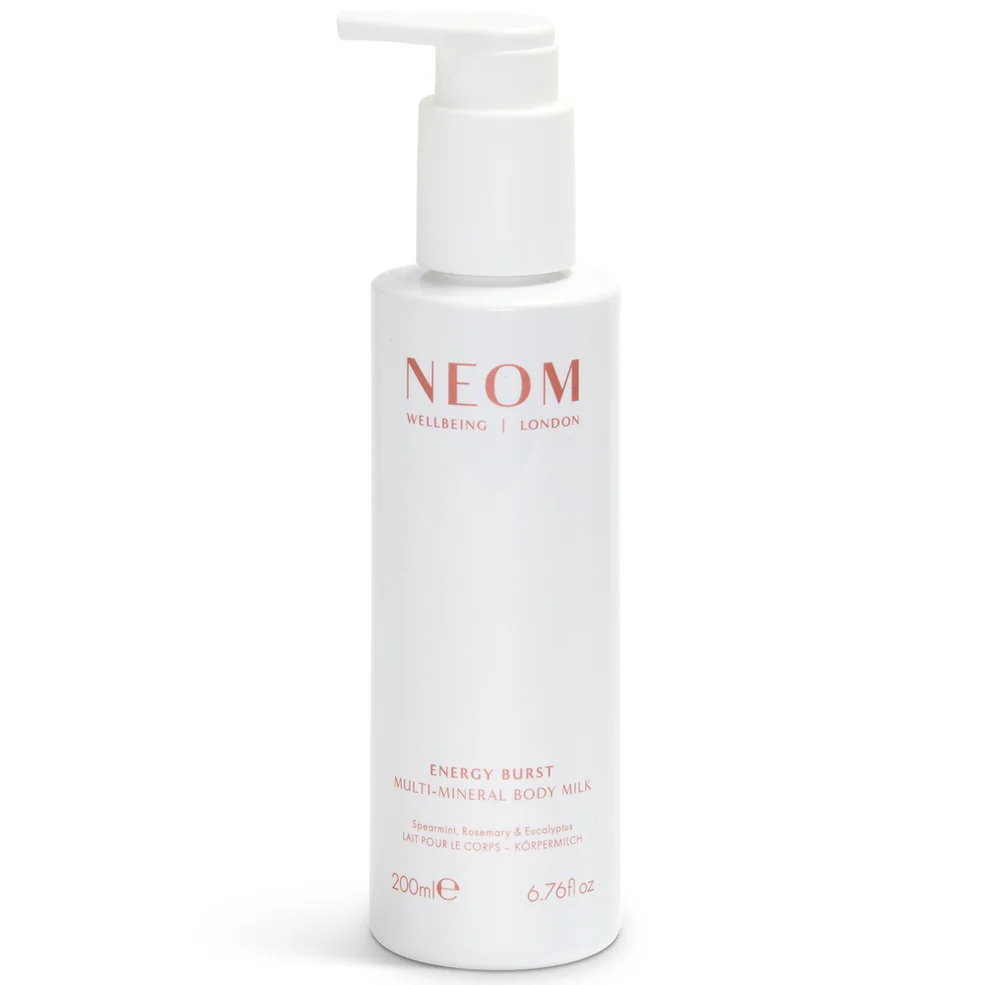 NEOM Energy Burst Multi-Mineral Body Milk 200ml Afbeelding 1