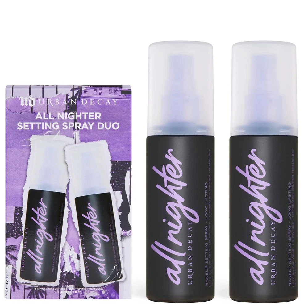 Urban Decay All Nighter Fixatiespray Duoset (ter waarde van € 68) 19% Besparing Afbeelding 1