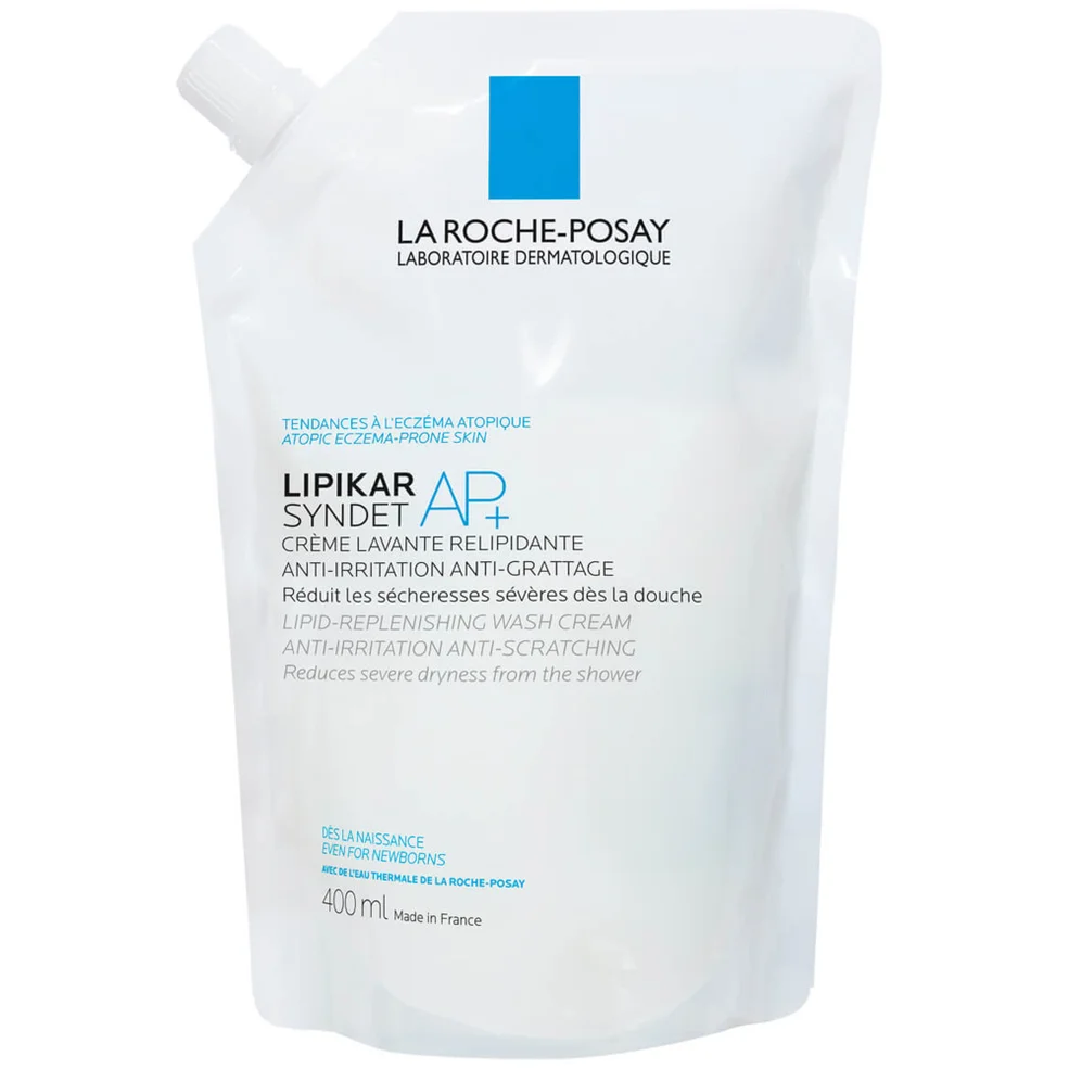 La Roche-Posay Lipikar Syndet AP+ Crèmewash Navulzak 400 ml Afbeelding 1