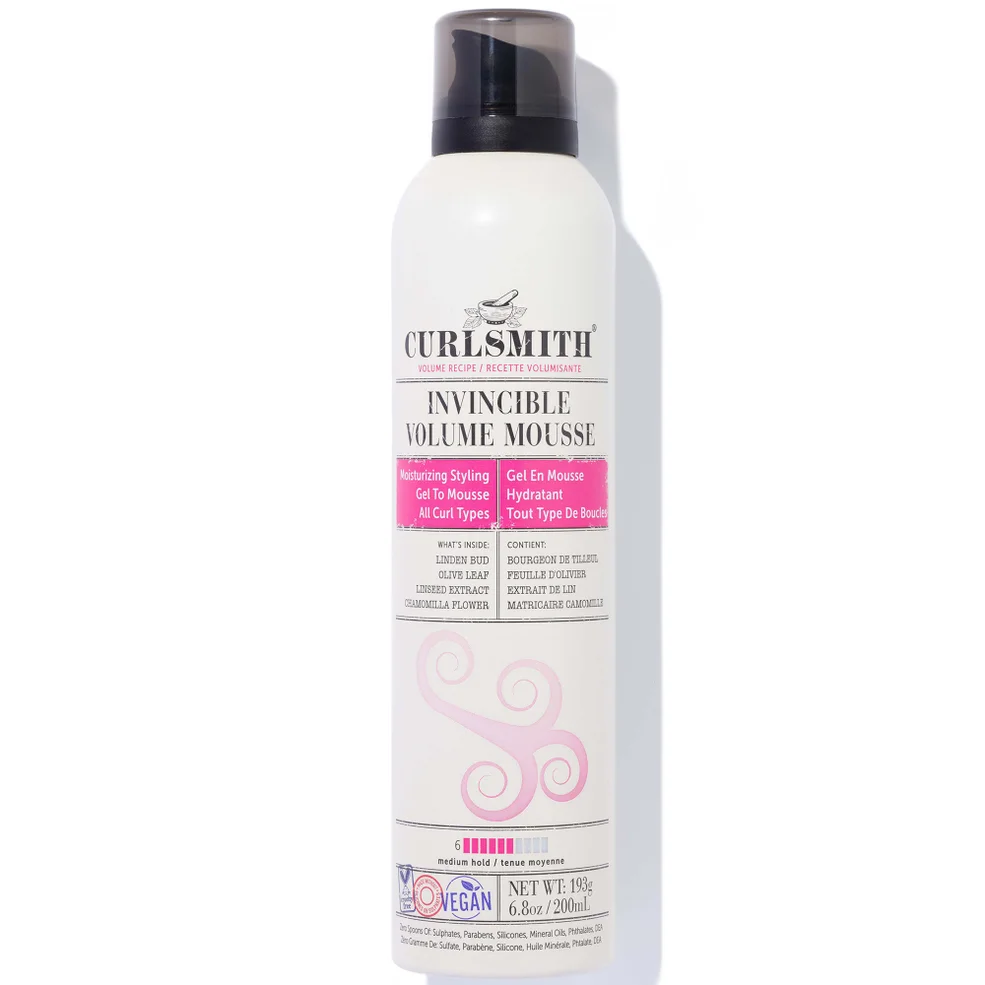 Curlsmith Invincible Volume Mousse 201 ml Afbeelding 1