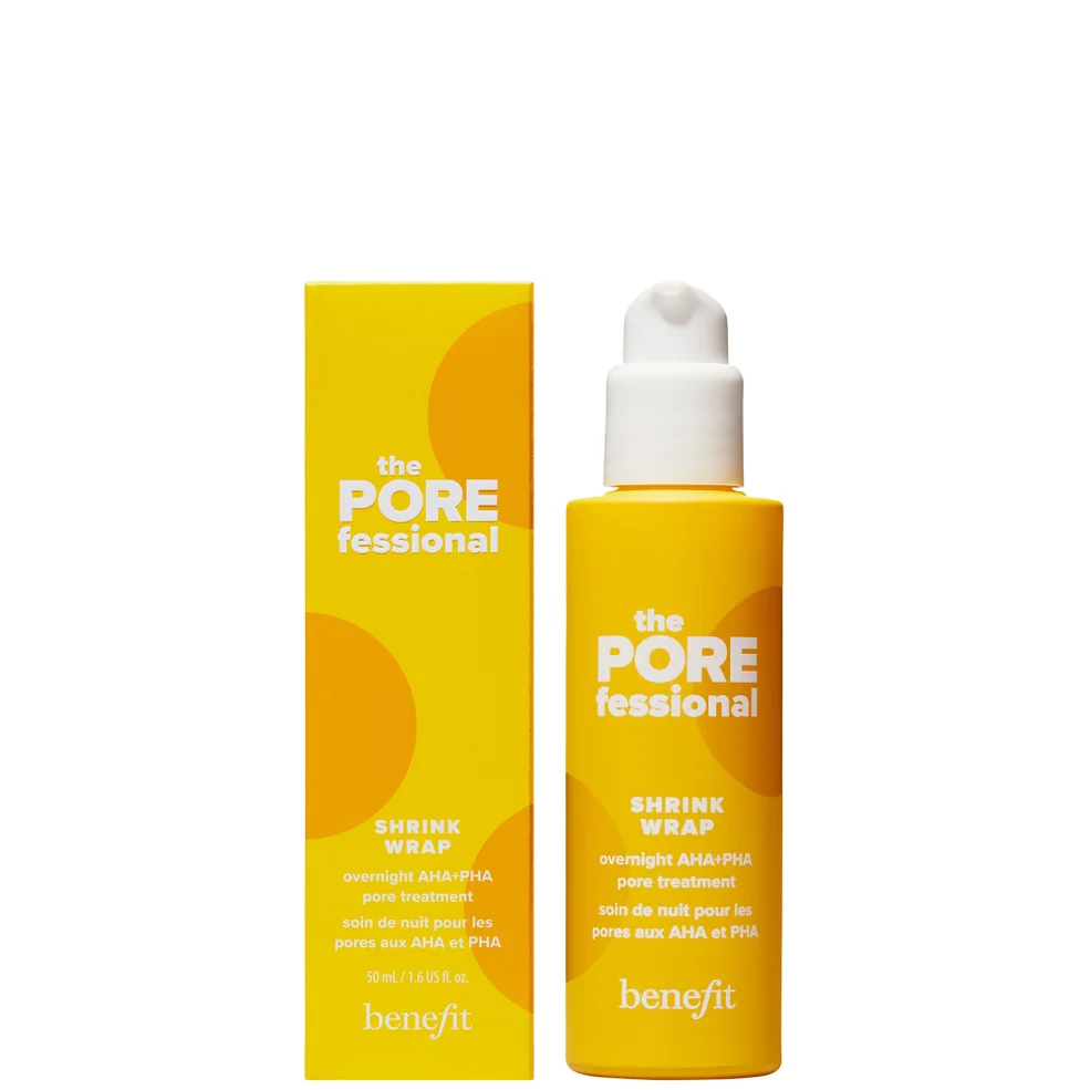 benefit Shrink Wrap Overnight AHA & PHA Pore Treatment 50ml Afbeelding 1