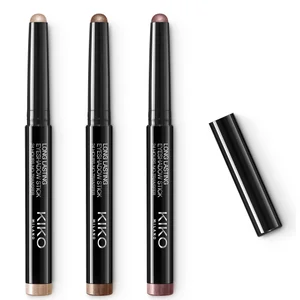 KIKO Milano Exclusive Long Lasting Eyeshadow Stick Trio - Warm Neutrals - undefined undefined