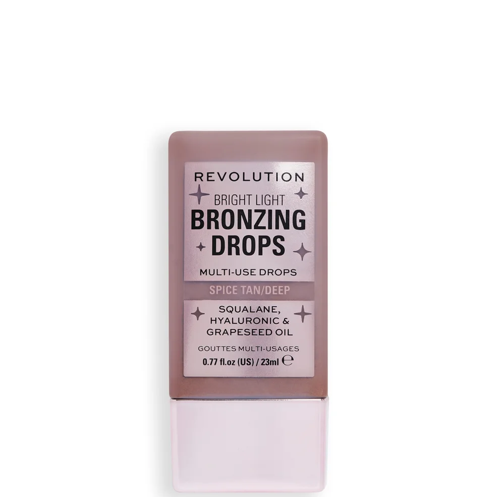 Makeup Revolution Bright Light Bronzing Drops Bronze (Various Shades) Afbeelding 1