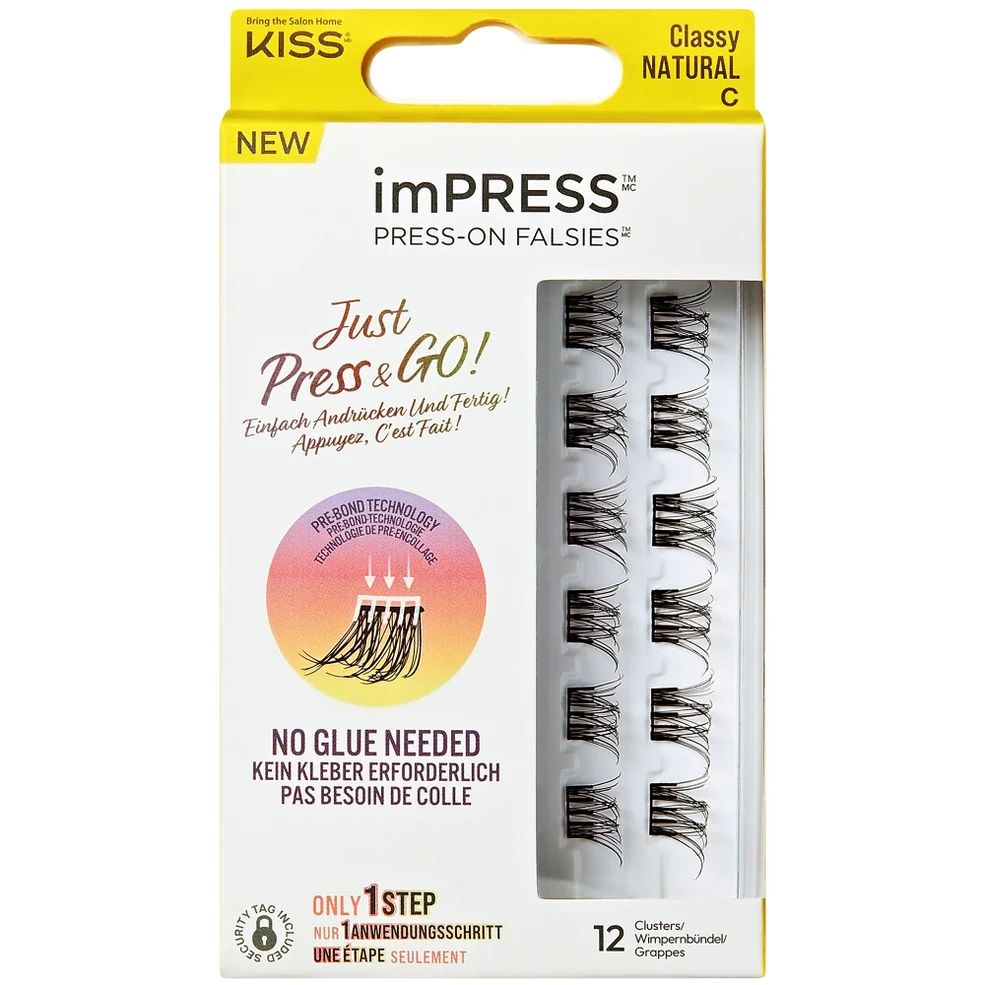 Kiss imPRESS Press On Single Lashes - Classy Natural Afbeelding 1
