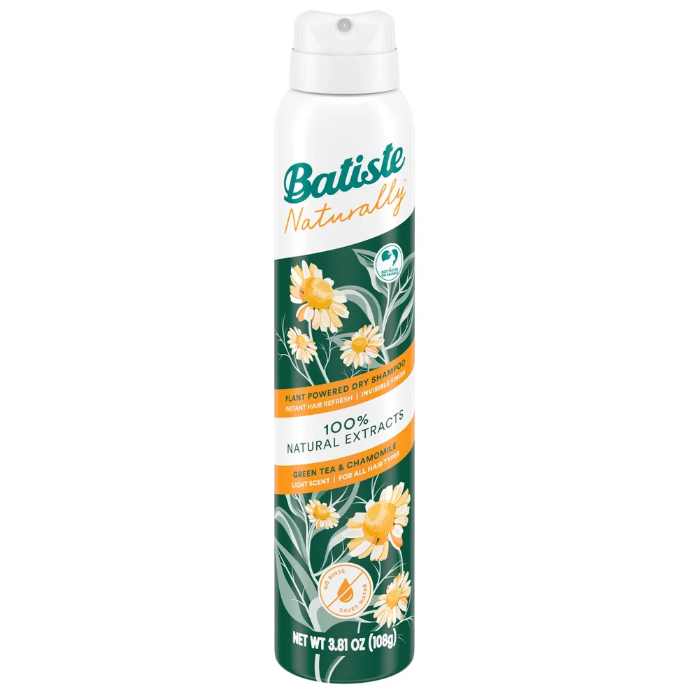 Batiste Green Tea and Chamomile Dry Shampoo 200ml Afbeelding 1