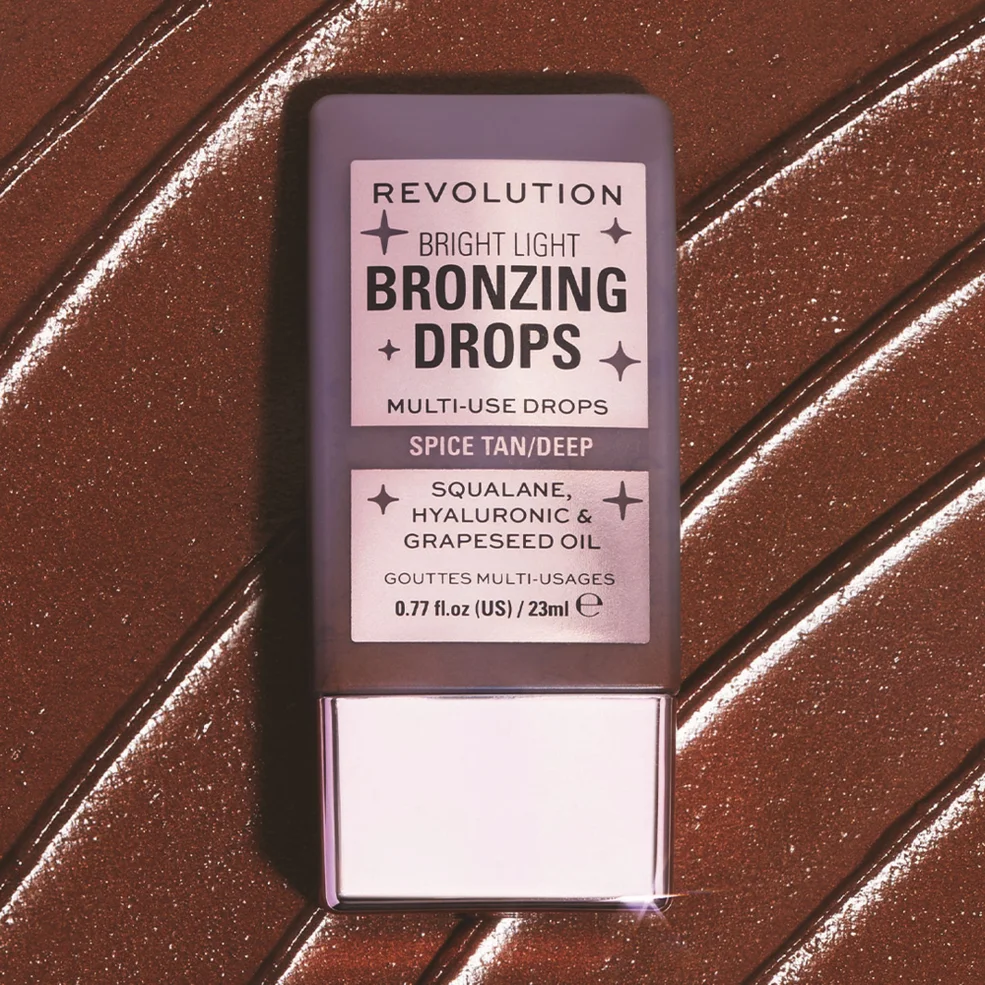 Makeup Revolution Bronze and Glow Drop Duo (Various Shades) Afbeelding 1