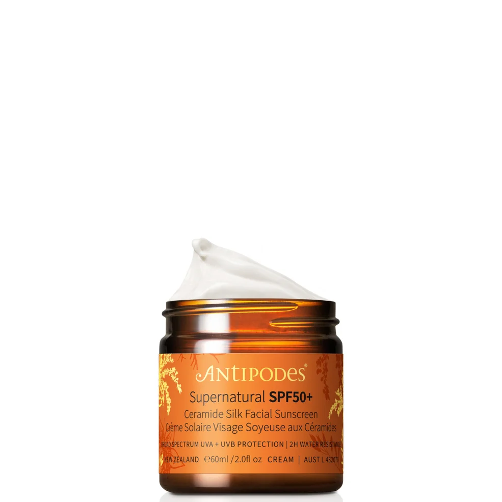 Antipodes Supernatural SPF50+ Ceramide Silk Facial Sunscreen 60ml Afbeelding 1