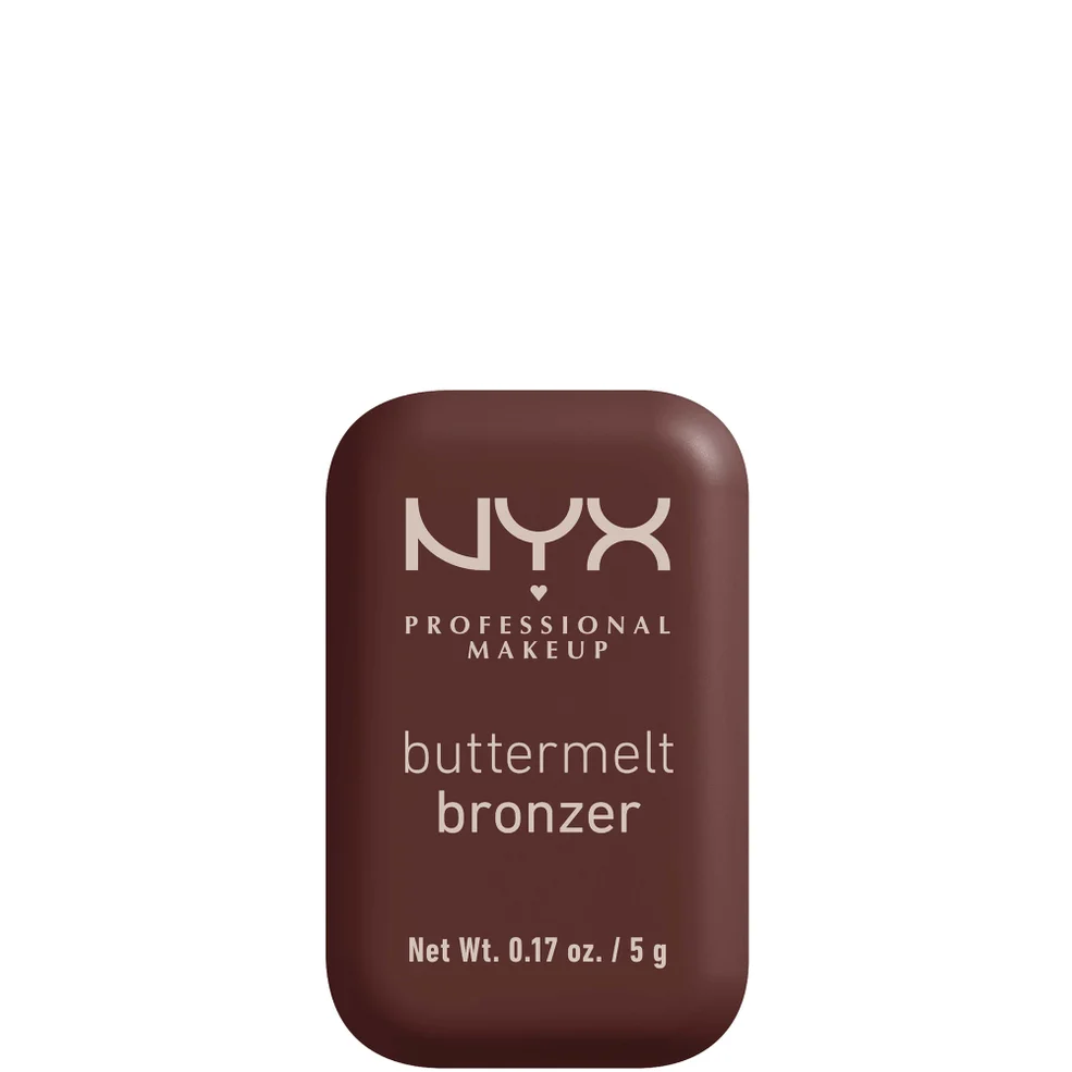 NYX Professional Makeup Buttermelt Powder Bronzer 12H Wear Fade & Transfer Resistant (Various Shades) Afbeelding 1
