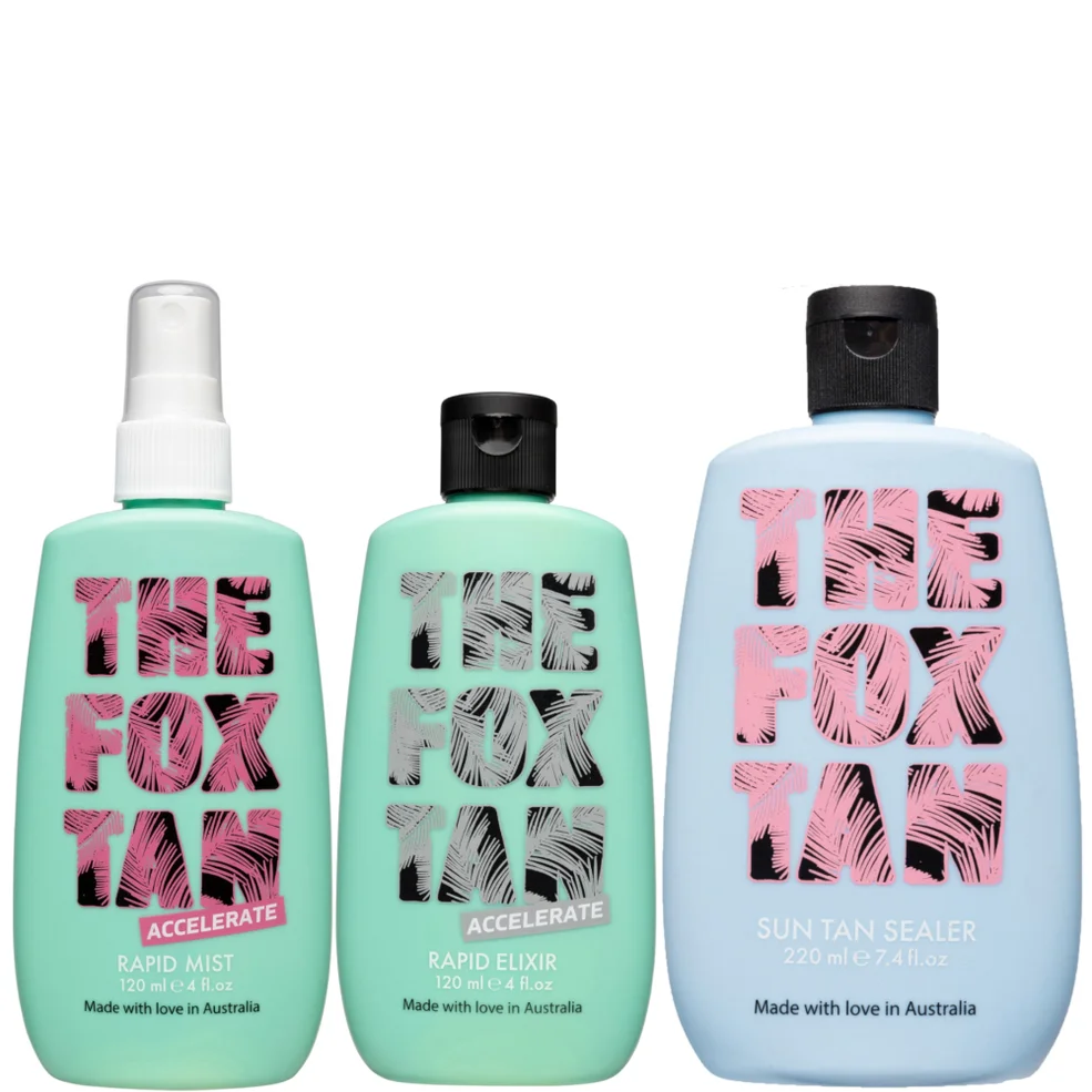 The Fox Tan 3 Step Bundle Afbeelding 1