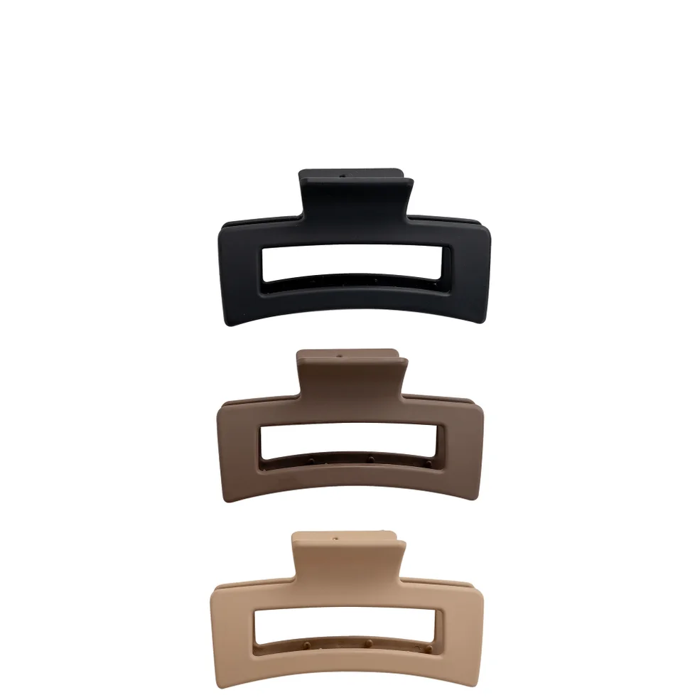 brushworks Classic Claw Clips (3 Pack) Afbeelding 1