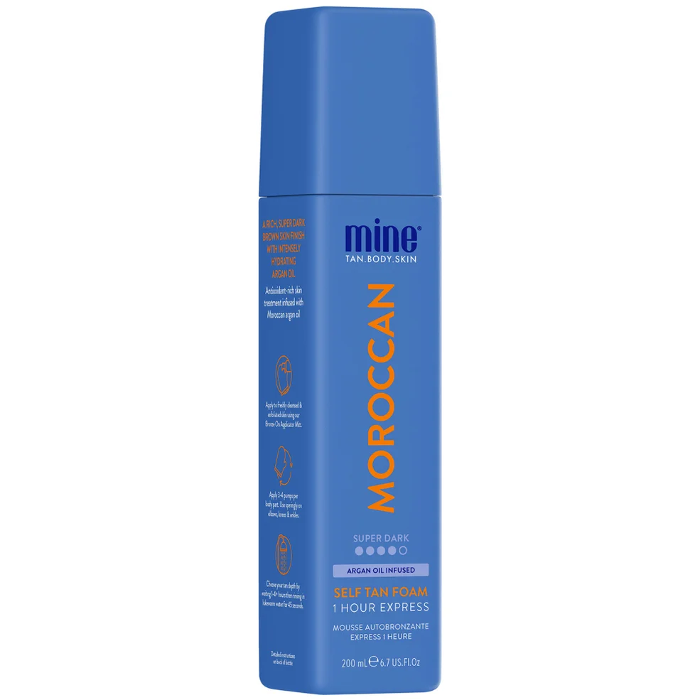 MineTan Hydrate Base Moroccan Foam 200ml Afbeelding 1