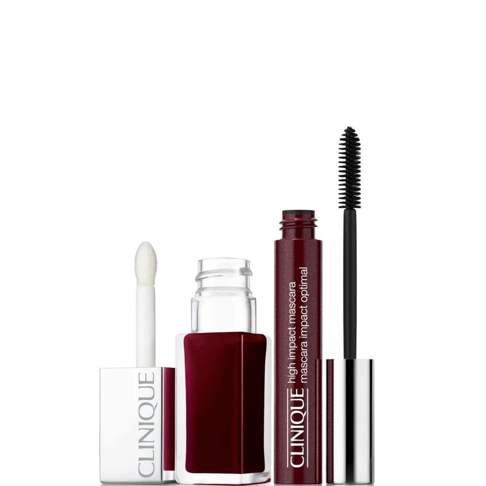 Clinique Limited-Edition Black Honey Lip + Cheek Oil and Mascara Duo Afbeelding 1