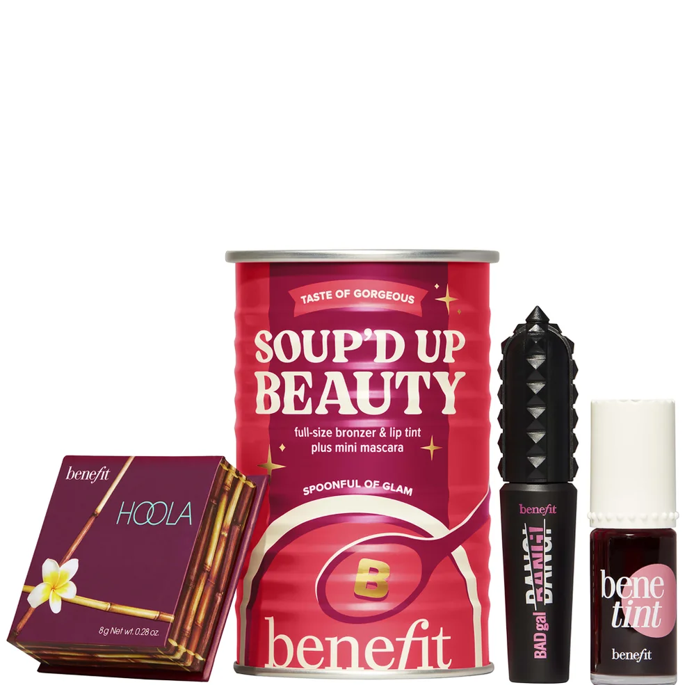 benefit Soup’D Up Beauty - Hoola Bronzer Benetint And Badgal Bang! Mascara Afbeelding 1
