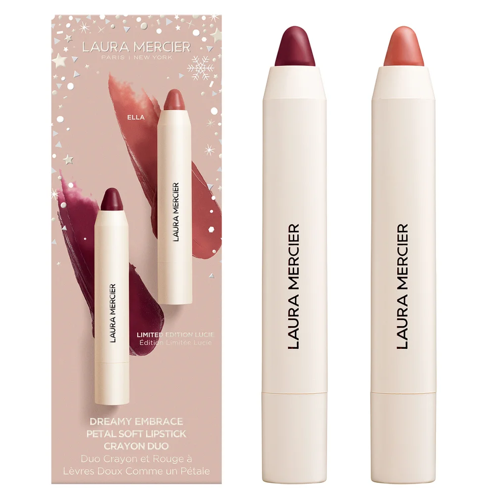 Laura Mercier Dreamy Embrace Petal Soft Lipstick Crayon Duo Afbeelding 1