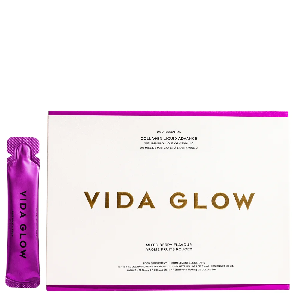 Vida Glow Collagen Liquid Advance Supplement 186g Afbeelding 1