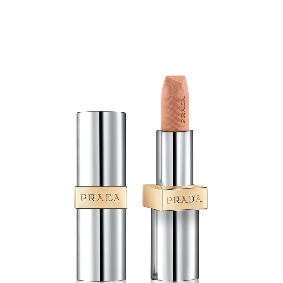 Prada Monochrome Hyper Matte Lipstick nudes B11 - Alabaster Afbeelding 1