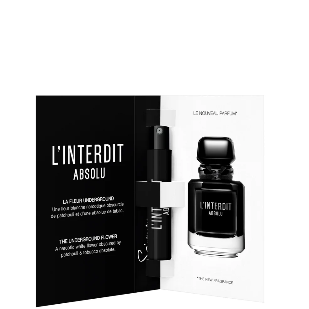 Givenchy L'Interdit Sample Eau de Parfum Absolu 1ml Afbeelding 1