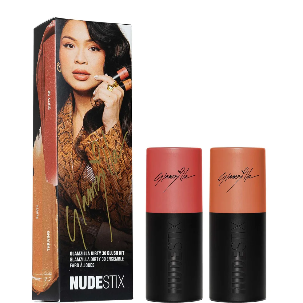 NUDESTIX The Glamzilla Dirty 30 Blush Kit Afbeelding 1